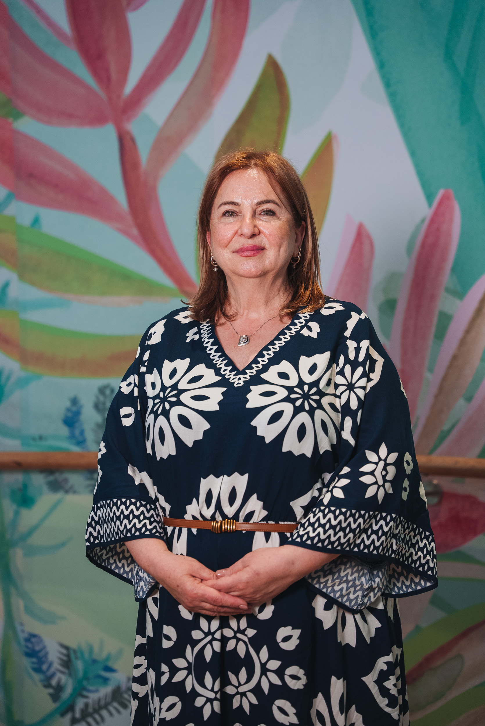 A person wearing a long skirt A person wearing a long skirt