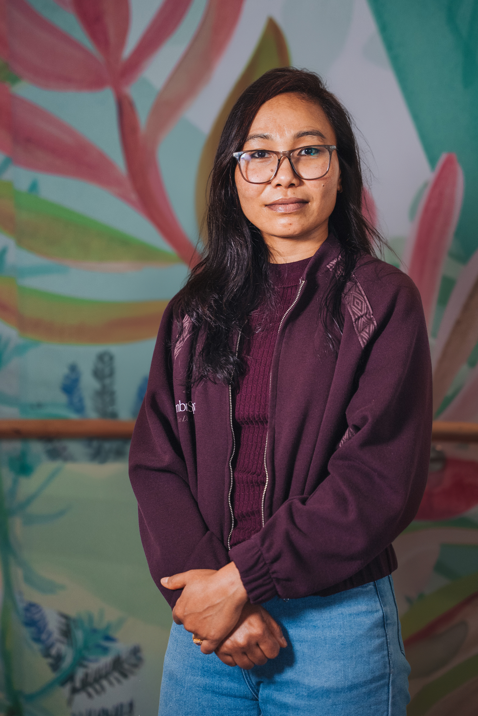 A woman wearing a glasses A woman wearing a glasses
