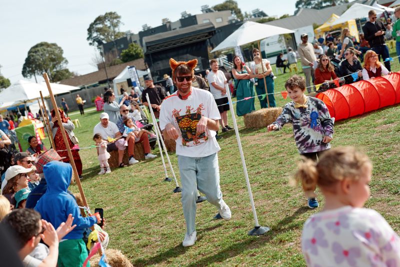 The Wodsworth Annual Dog Revue - Glenroy Festival 2025. Photo by Simon Fazio. The Wodsworth Annual Dog Revue - Glenroy Festival 2025. Photo by Simon Fazio.