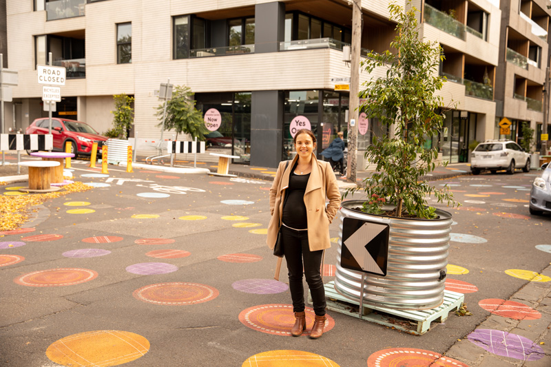 Trialling a shared zone for safer and brighter streets in Brunswick East